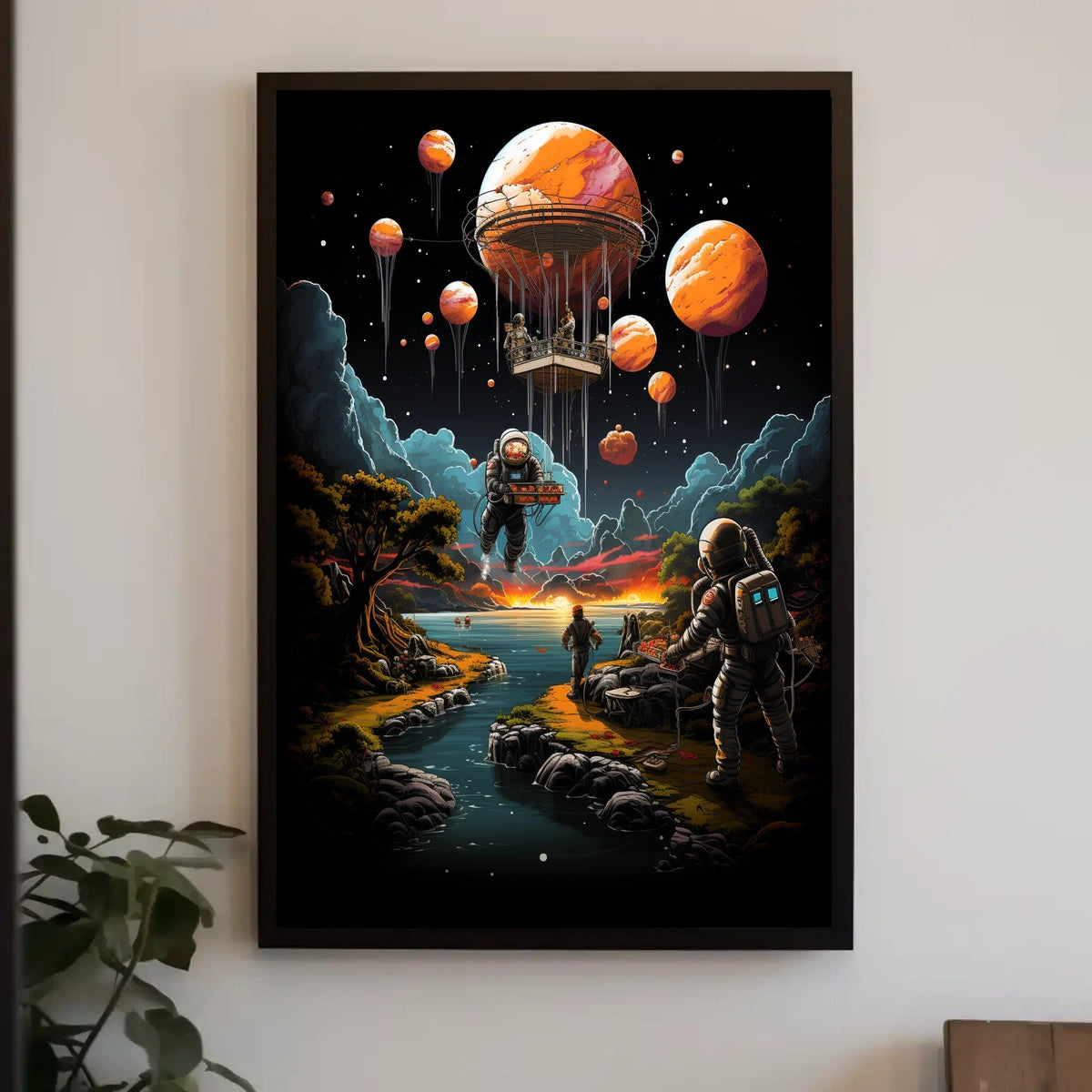Cosmic Exploration Adventure Poster