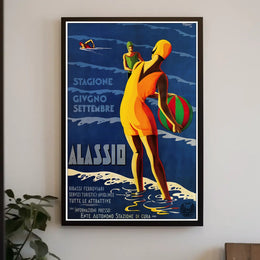 Alassio Summer Season Promotion Poster