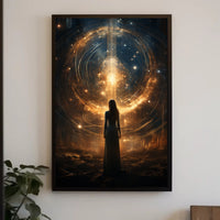 Journey To The Cosmic Realm Poster PosterGoat