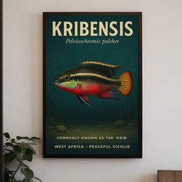 Kribensis The Peaceful Cichlid Poster