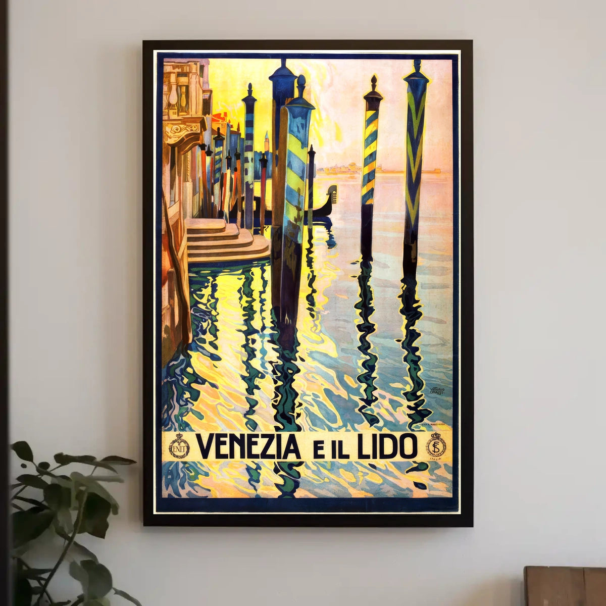 Venezia E Il Lido Poster