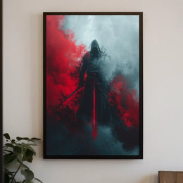 The Enigmatic Warrior Poster PosterGoat