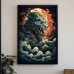 Dragon Of The Sea Poster