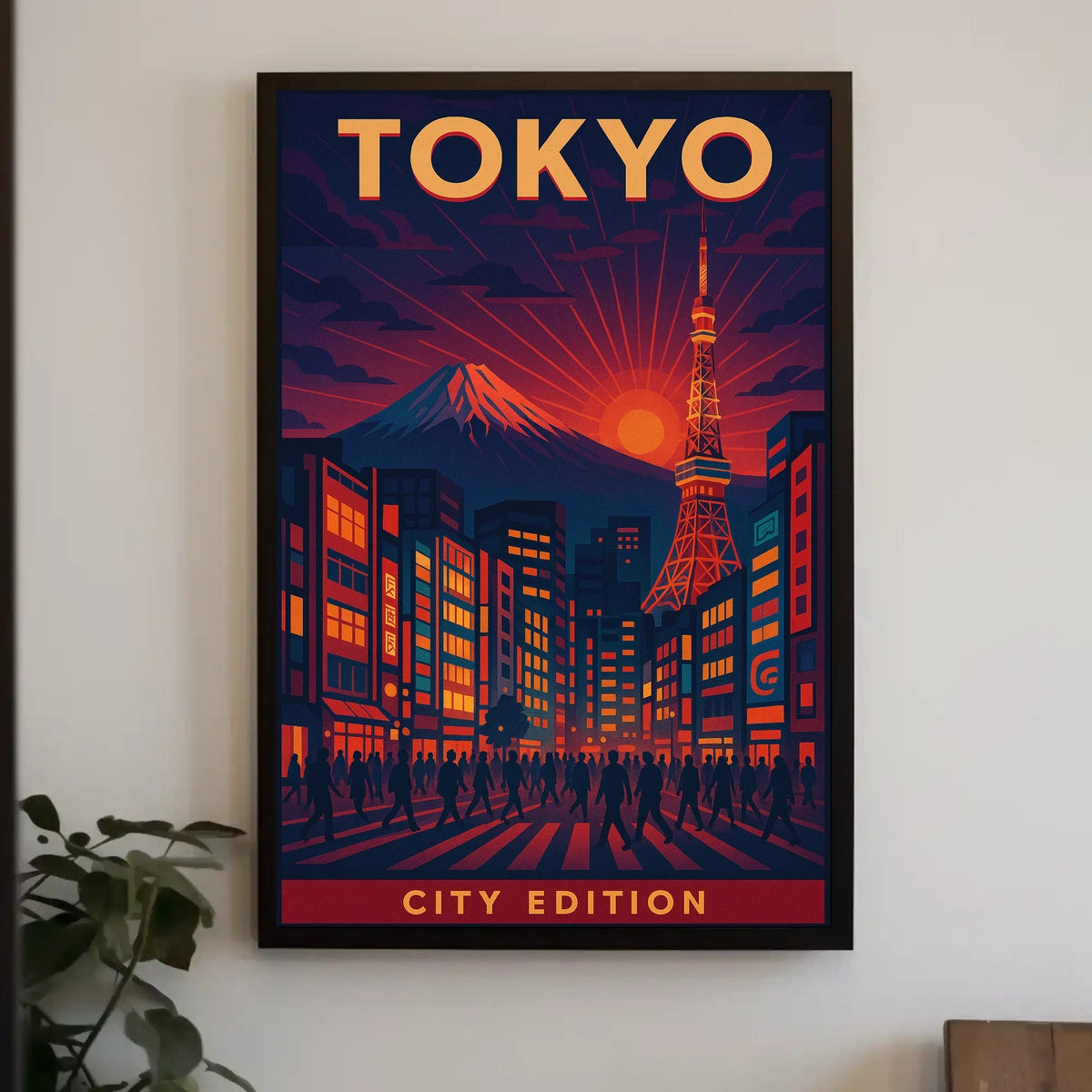 Tokyo City Edition Poster