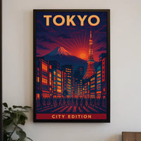 Tokyo City Edition Poster
