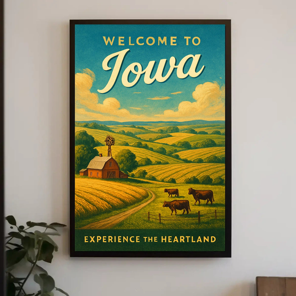 Welcome to Iowa Poster