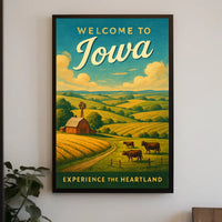 Welcome to Iowa Poster