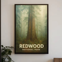 Redwood National Park Poster