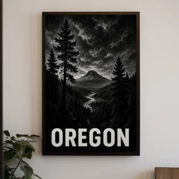 Majestic Oregon Landscape Poster