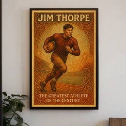 Celebrating Jim Thorpe Poster