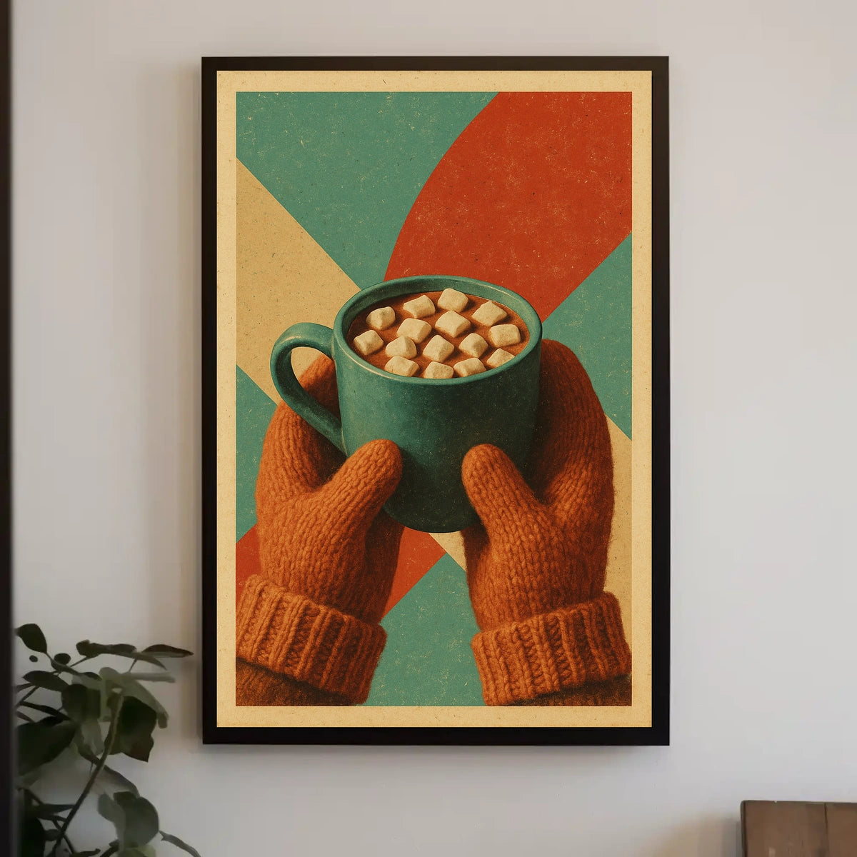 Cozy Winter Warmth Poster
