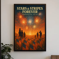 Stars Stripes Forever Poster