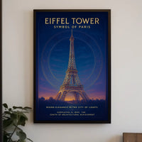 Eiffel Tower Symbol of Paris Poster