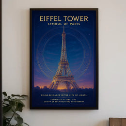 Eiffel Tower Symbol of Paris Poster