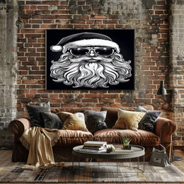 Cool Santa Vibes Poster