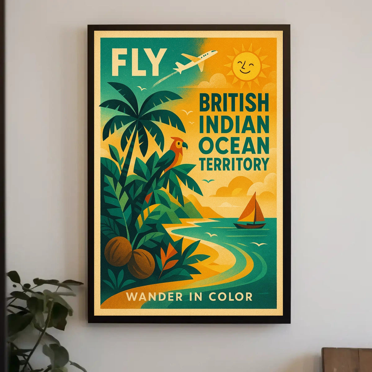 Explore the British Indian Ocean Territory Poster