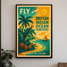 Explore the British Indian Ocean Territory Poster