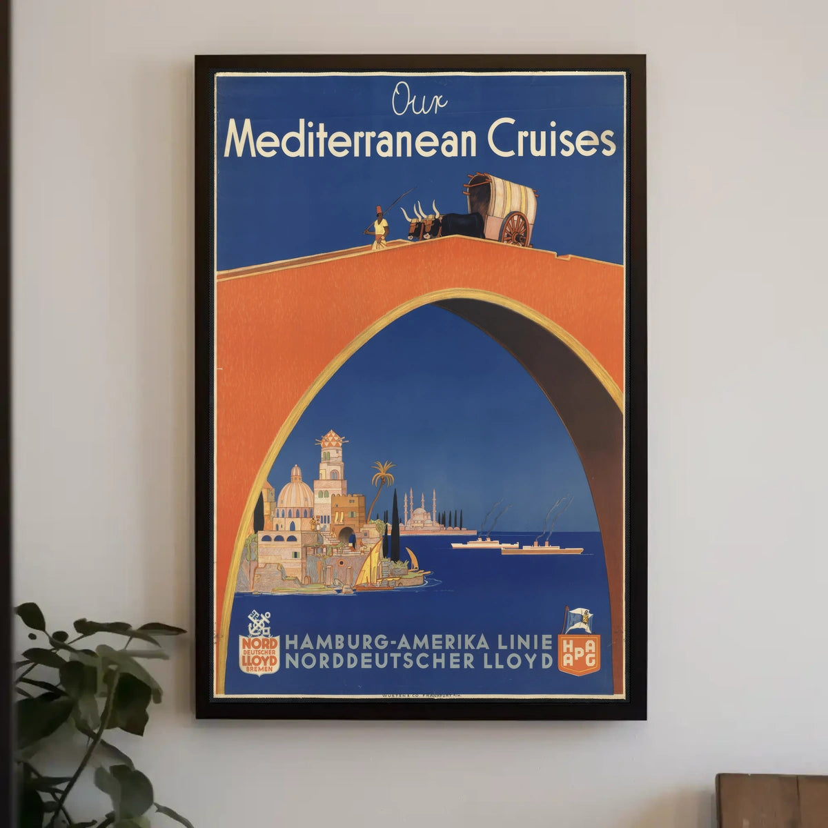 Our Mediterranean Cruises Poster