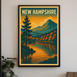Scenic New Hampshire Poster