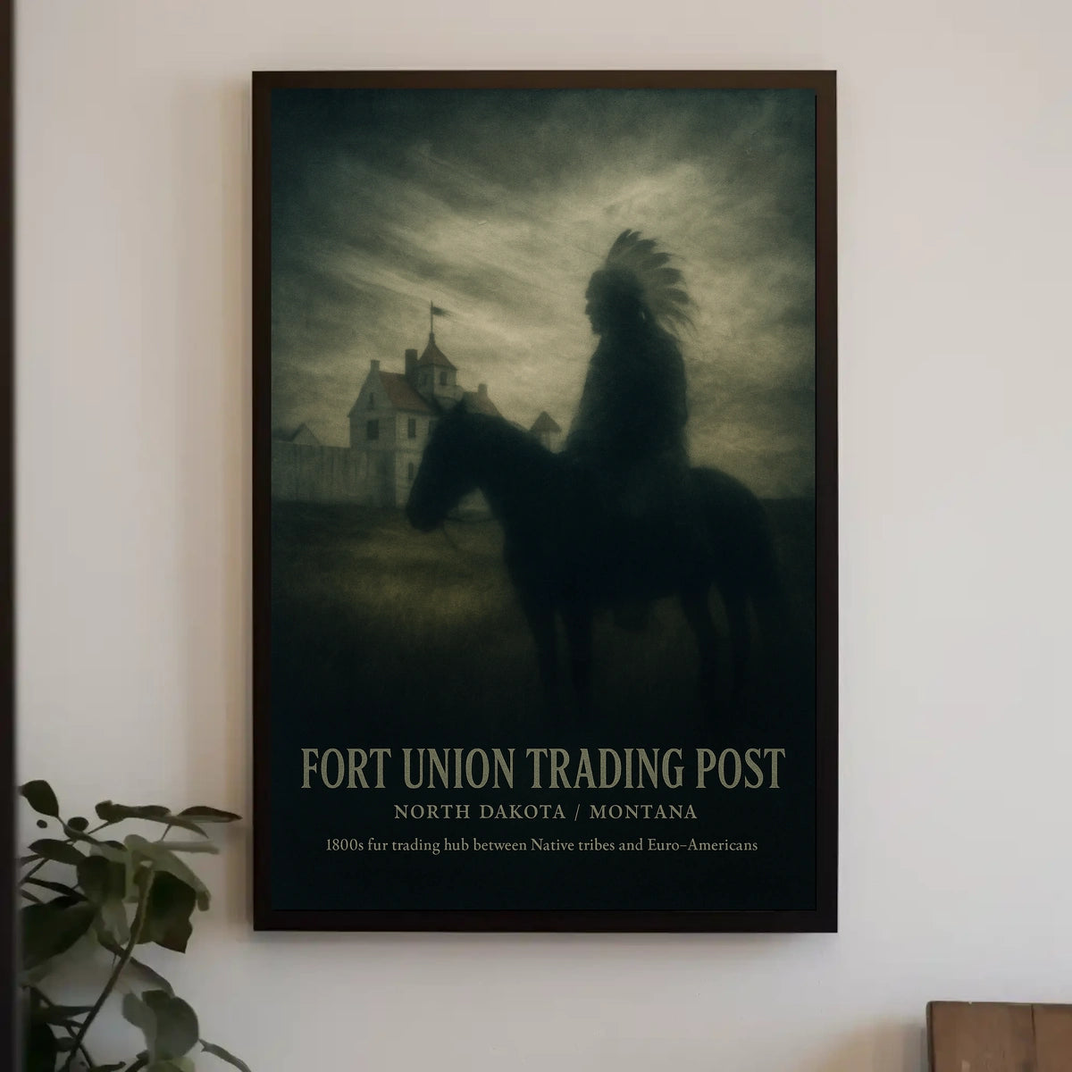 Fort Union Trading Post Poster