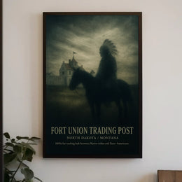 Fort Union Trading Post Poster