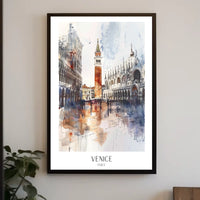 Venice Reflections Poster