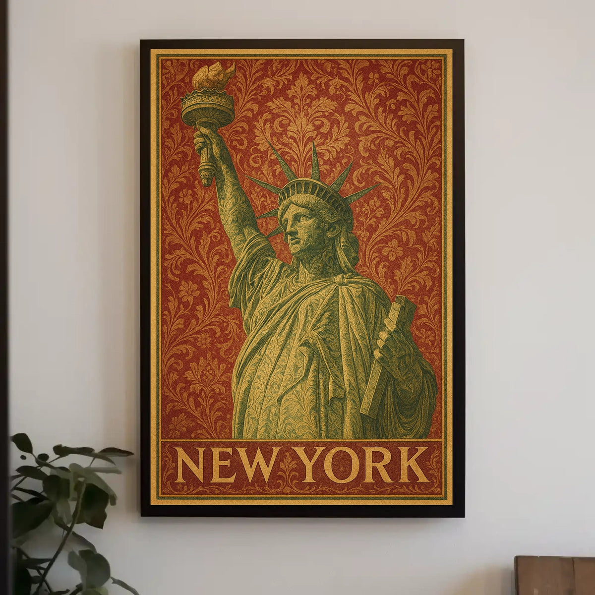 New York Statue Of Liberty Poster