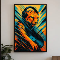 Sonic Cheetah Groove Poster