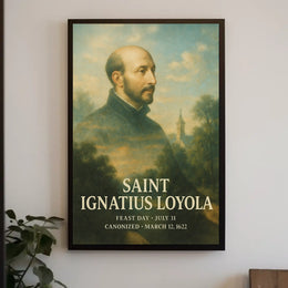 Saint Ignatius Loyola Poster