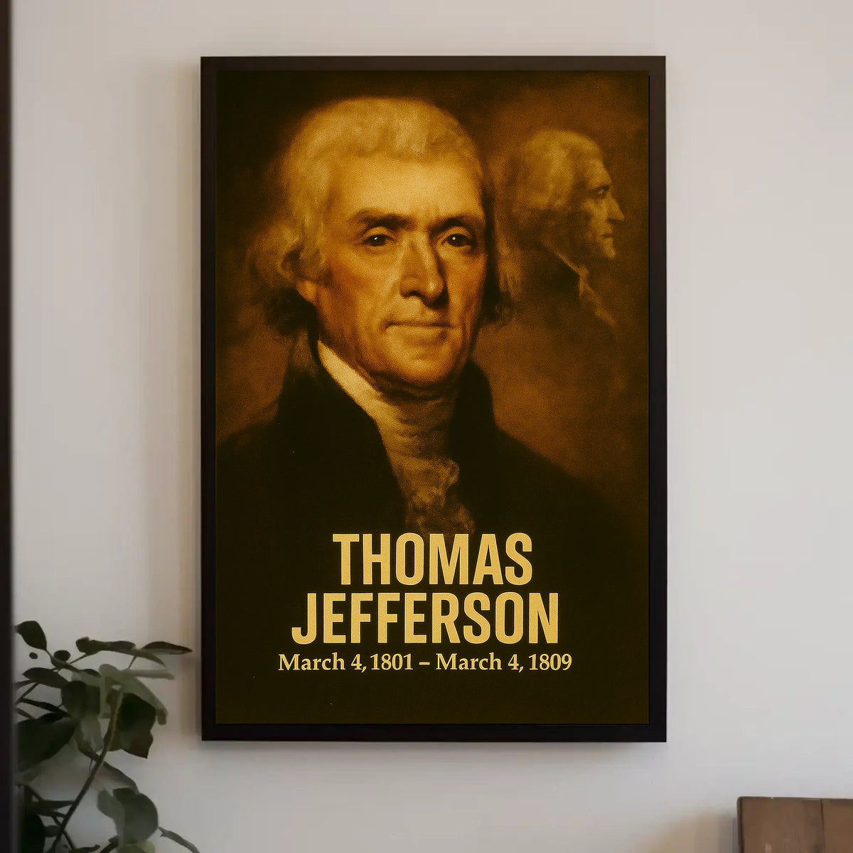 Thomas Jefferson 3Rd President Poster