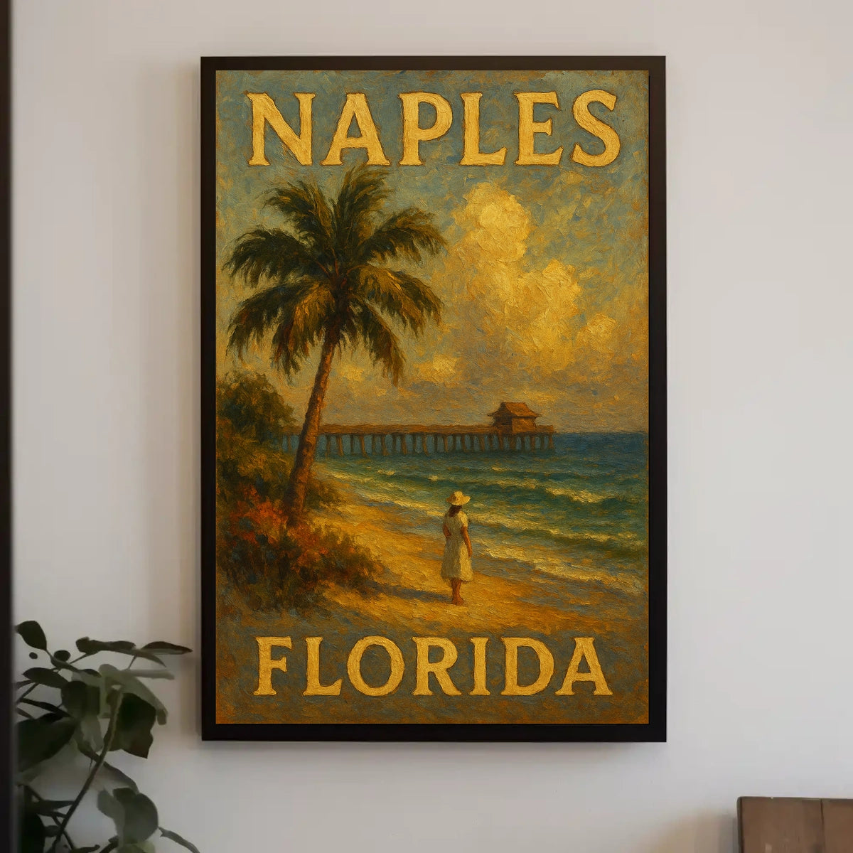 Naples, Florida A Coastal Retreat Poster