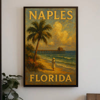 Naples, Florida A Coastal Retreat Poster