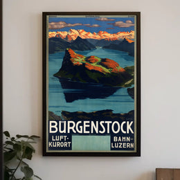 Bürgenstock Scenic Swiss Retreat Poster