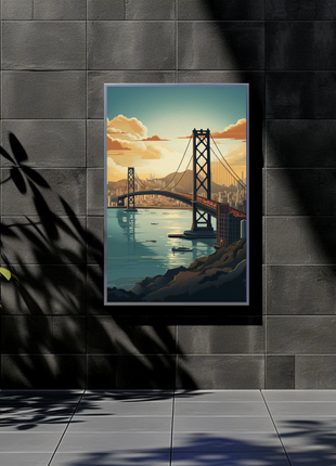 San Francisco Bay Bridge Poster