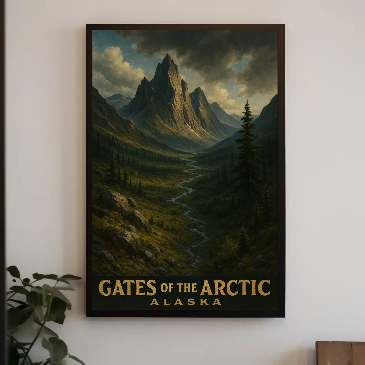 Gates Of The Arctic Alaska Poster