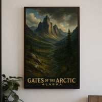 Gates Of The Arctic Alaska Poster