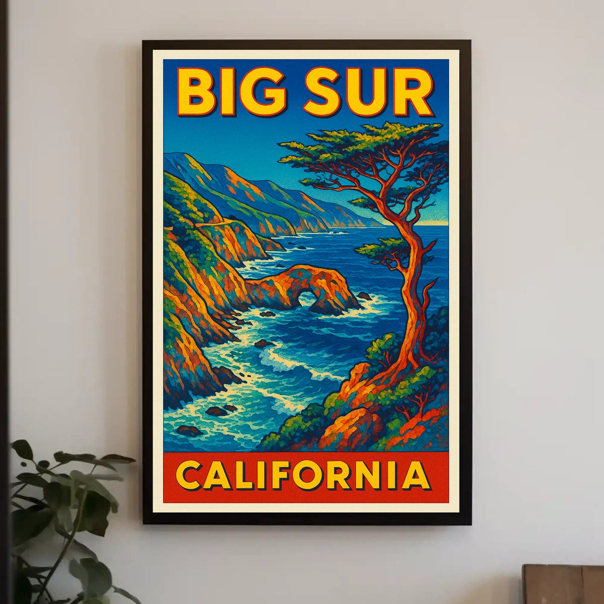 Big Sur, California Poster