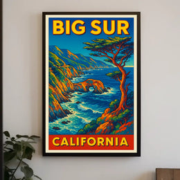 Big Sur, California Poster