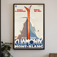 Chamonix Mont-Blanc Adventure Poster