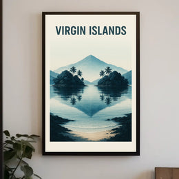 Tranquil Virgin Islands Poster