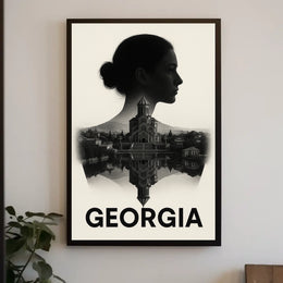 Georgia A Fusion of Identity and Architecture Poster