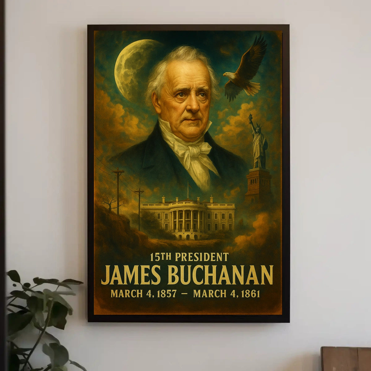 James Buchanan Neoclassical Realism History Buff Poster