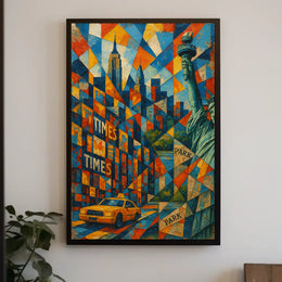 New York City Kaleidoscope Poster