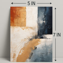 Abstract Expression Abstract Poster