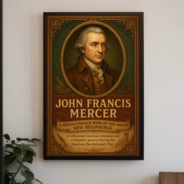 John Francis Mercer Revolutionary Poster