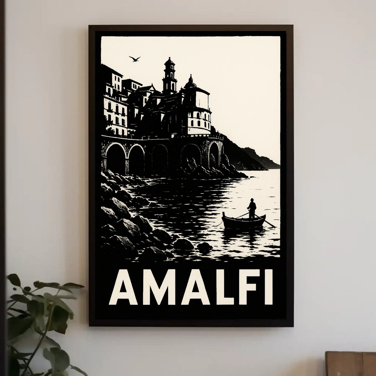 Amalfi Coast Serenity Poster
