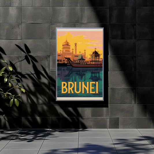 Vintage Poster Brunei