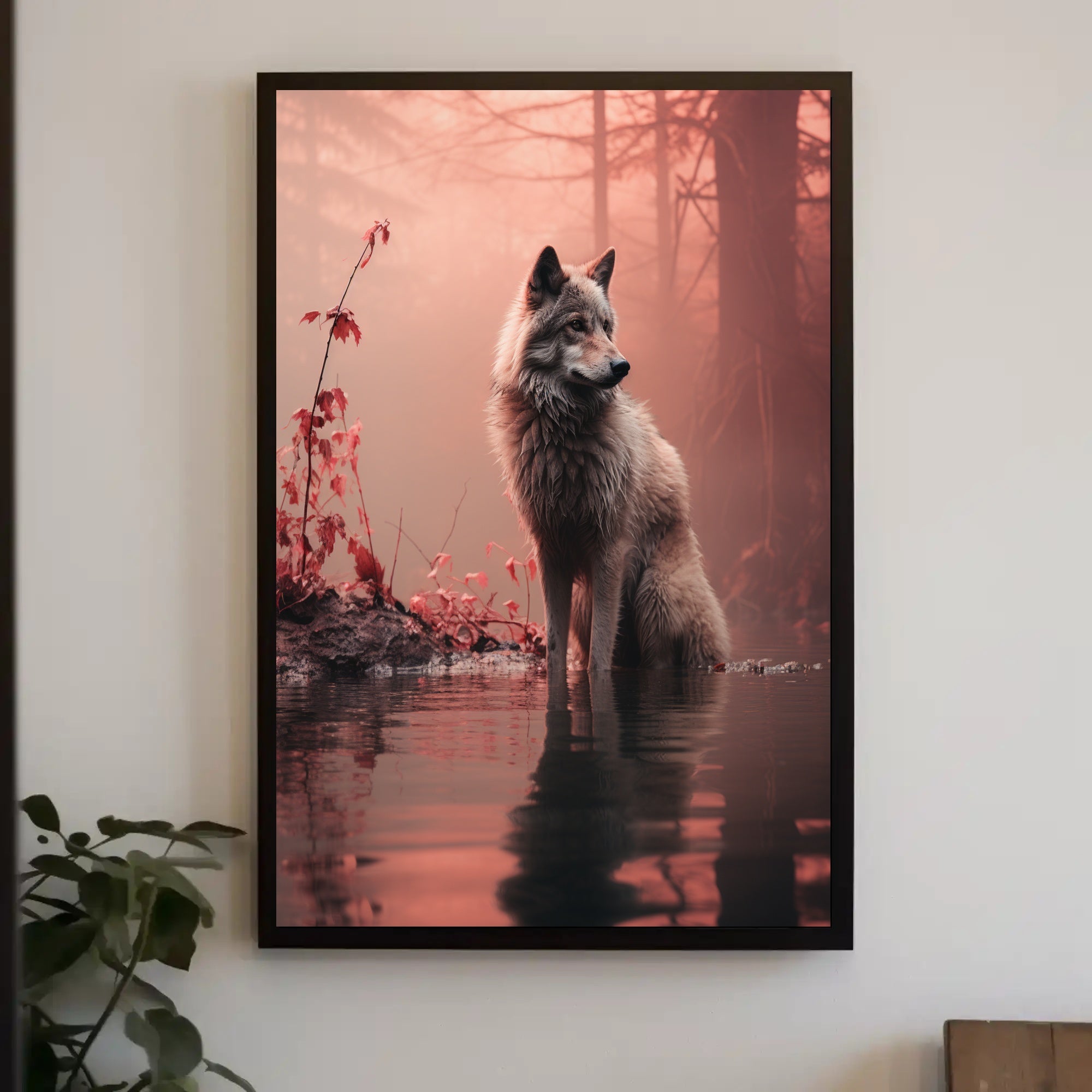 Serenity In The Mist Poster PosterGoat