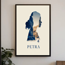 Petra A Journey Through Time Poster