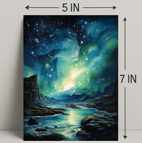 Celestial Landscape Poster